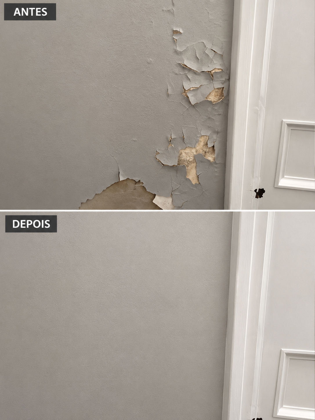 Antes e depois - Reparo 5